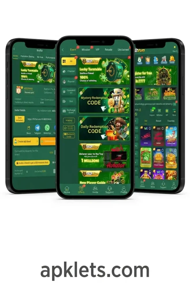 92Fun Game layout