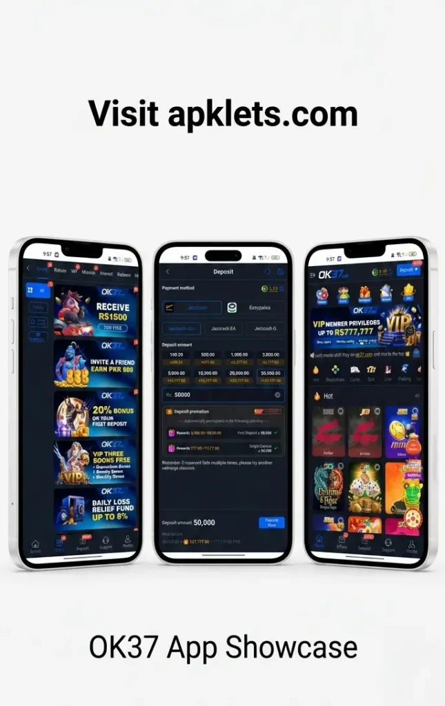 OK37 Game interface