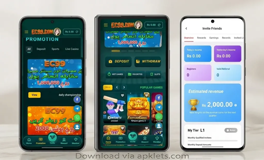 EC99 Game layout