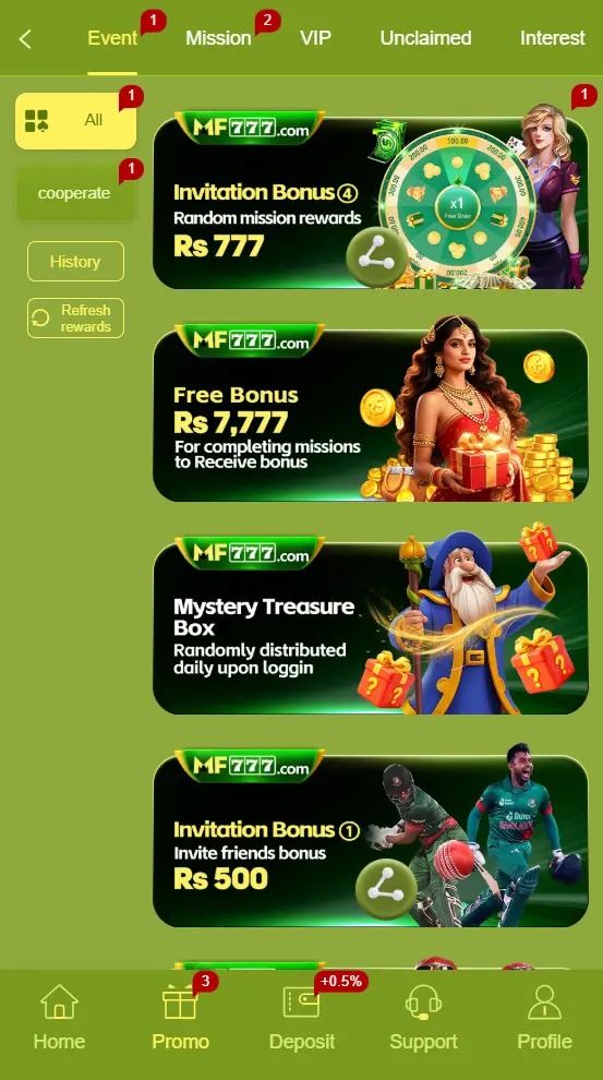 MF777 Game